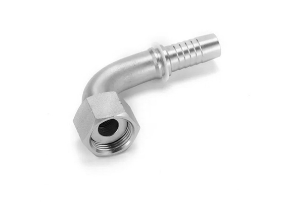 ORFS Hydraulic Hose Fittings Female Flat Seal 45 Degree Elbow