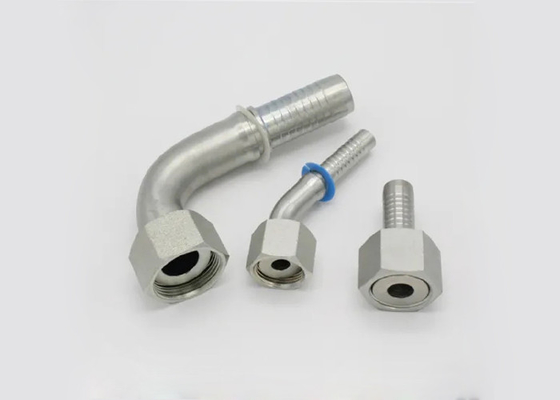 ORFS Hydraulic Hose Fittings Female Flat Seal 45 Degree Elbow