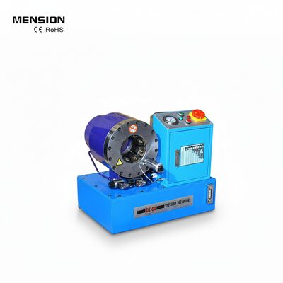 Hydraulic Hose Crimping Machine with 640T Crimping Force 14-87mm Range and 10 Die Sets for Rubber Hose Assembly